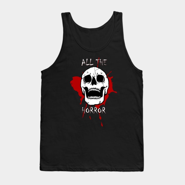 All The Horror Logo Tank Top by All The Horror